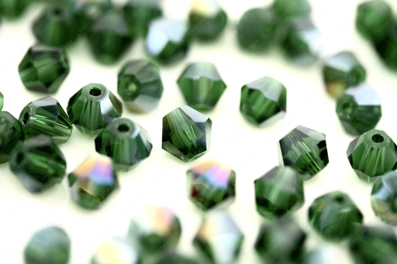 Намистина Біконус Emerald AB
